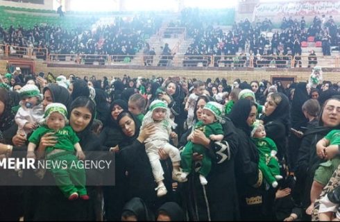 همایش شیرخوارگان حسینی مشگین شهر