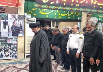 گناوه در عاشورای حسینی غرق در سوگ شد؛ اشک ماتم بر داغ کربلا
