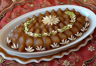 طرز تهیه حلوای عربی با شیر خشک ؛ چه کار کنیم تا حلوا نسوزد؟