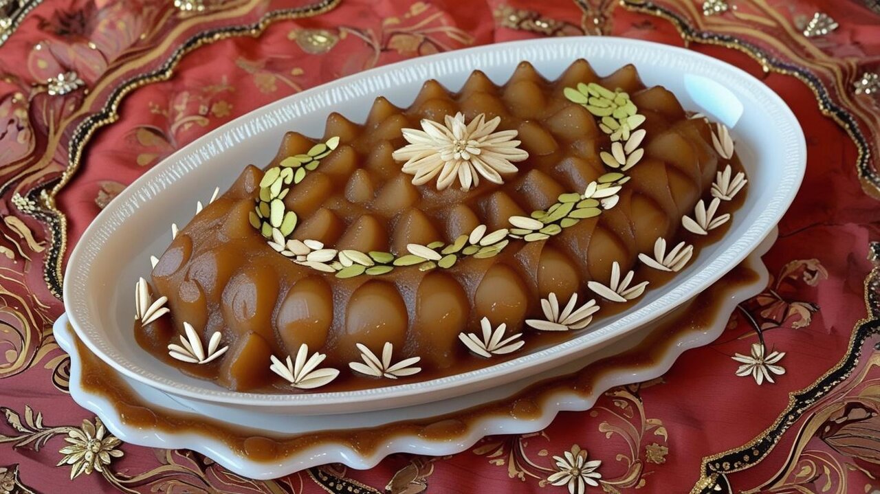 طرز تهیه حلوای عربی با شیر خشک ؛ چه کار کنیم تا حلوا نسوزد؟