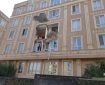 وقوع حادثه وحشتناک در تهران / جرثقیل ساختمانی سقوط کرد