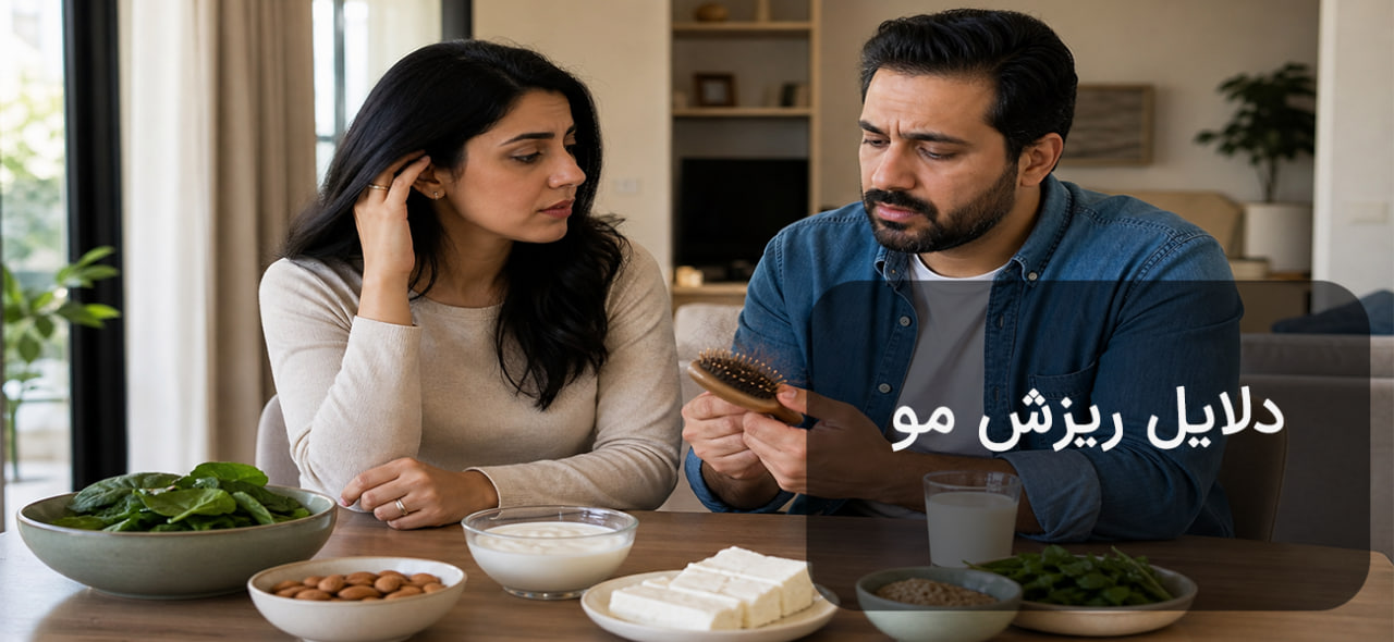 کمبود کلسیم و ریزش مو : آیا واقعاً ارتباطی بین آنها وجود دارد؟ دلایل مختلف ریزش مو