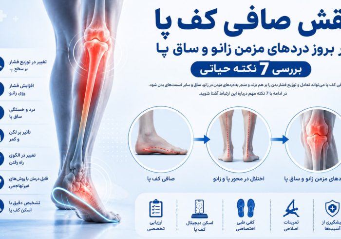 صافی کف پا چگونه بدن را تحت تاثیر قرار می‌دهد؟