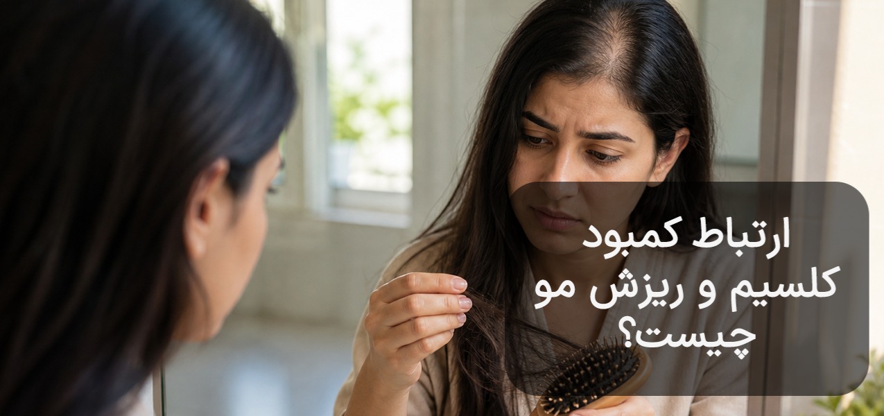 کمبود کلسیم و ریزش مو : آیا واقعاً ارتباطی بین آن‌ها وجود دارد؟