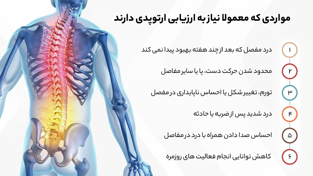 نقش متخصص ارتوپدی در درمان دردهای مفصلی و استخوانی چه زمانی باید به متخصص ارتوپدی مراجعه کنیم؟