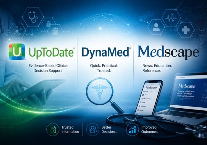 مقایسه UpToDate با DynaMed، Medscape و BMJ Best Practice؛ کدام بهتر است؟