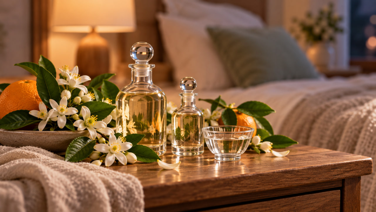 Neroli Evening Aromatherapy Still LifeNeroli Evening Aromatherapy Still Life