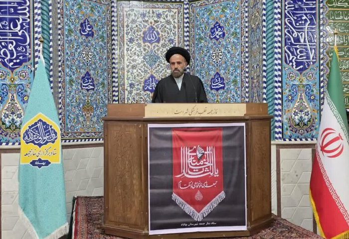 امام جمعه موقت بهاباد: هیمنه پوشالی آمریکا در جنگ تحمیلی سوم آشکار شد